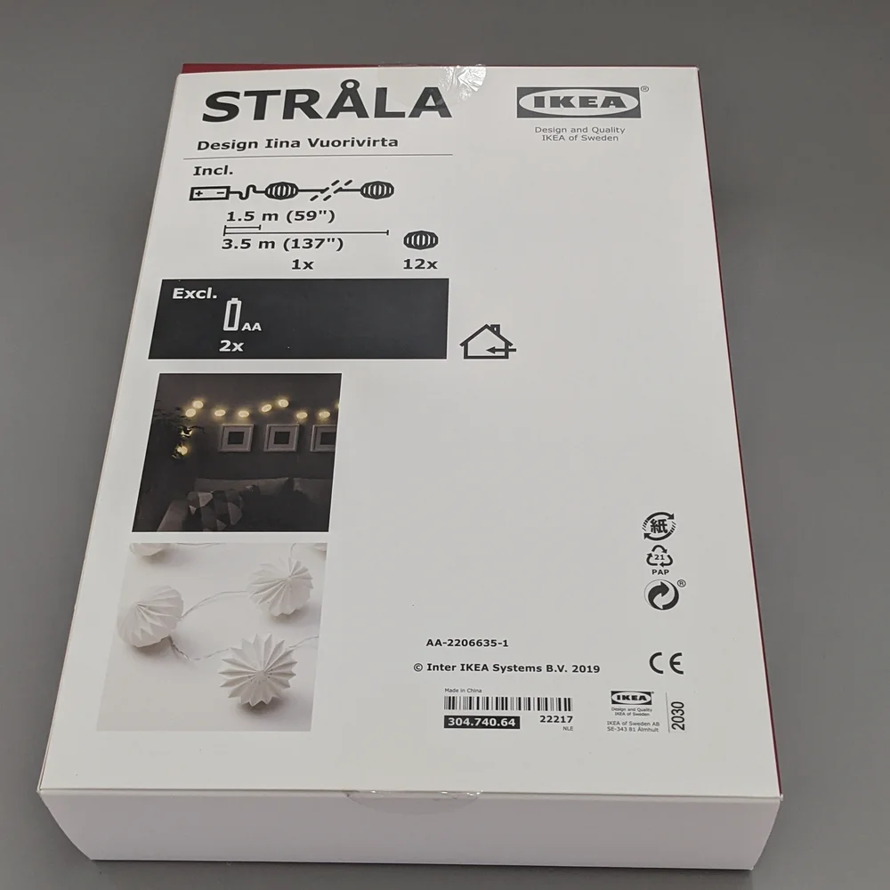 Ikea Strala Lithgs